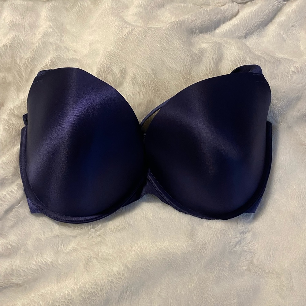 Le Mystere Convertible T-Shirt Bra, Navy 34G
